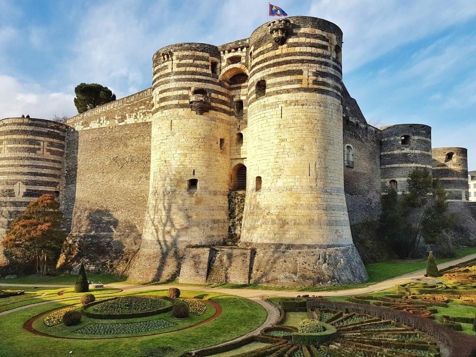 Visite du château d'Angers